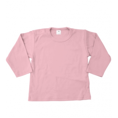 Baby lange mouw T-shirt - Licht roze